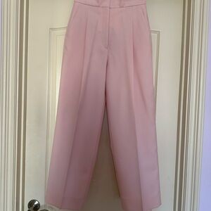 Sandro Pink Pleated Pants Size US 4